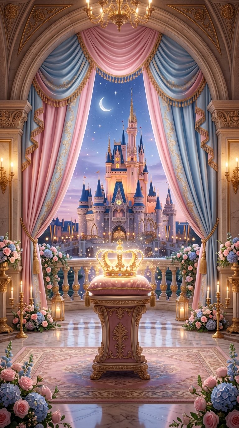 Tema de castelo encantado